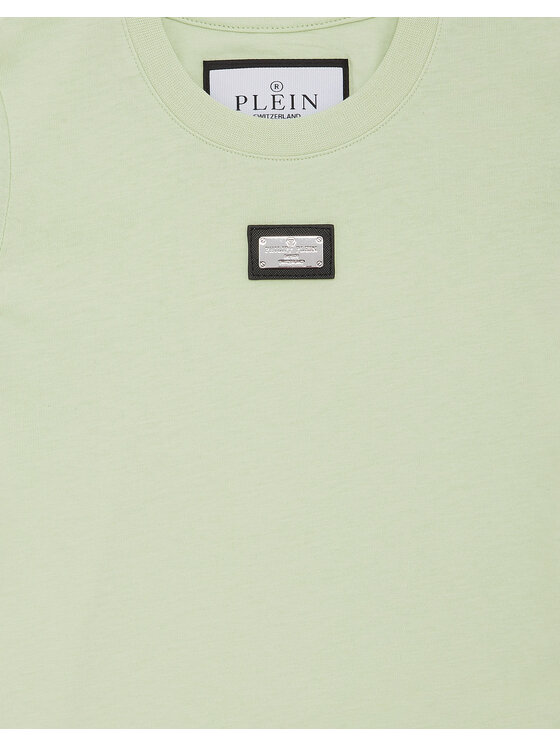 PHILIPP PLEIN PHILIPP PLEIN T-Shirt 28135 Zielony Regular Fit