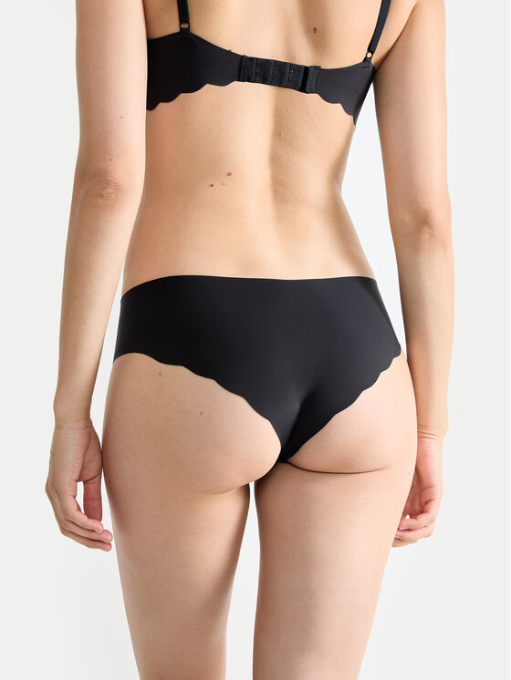 Sloggi Sloggi Set 2 perechi de chiloți de damă clasici Zero 10214628 Negru