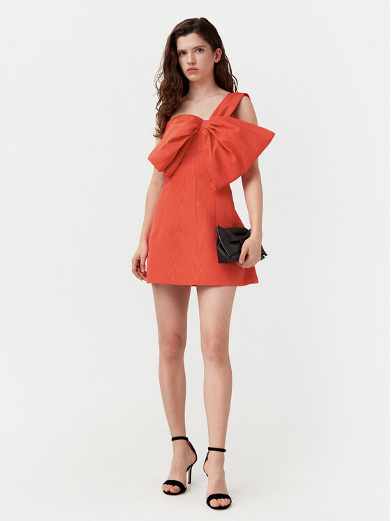 Bardot Bardot Sukienka koktajlowa 58524DB Czerwony Regular Fit