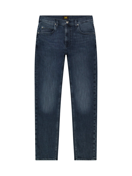 Lee Lee Jeansy RIDER Niebieski Slim Fit