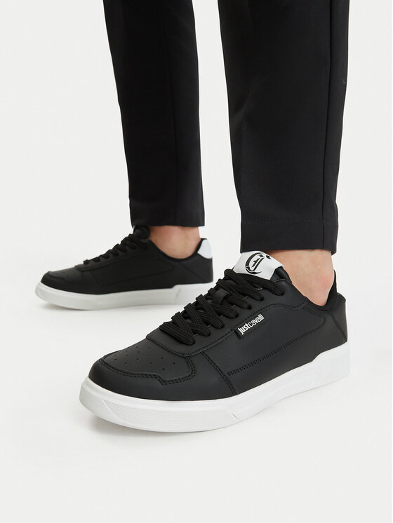 Just Cavalli Just Cavalli Sneakersy 80QA3SB3 ZPC14 Czarny