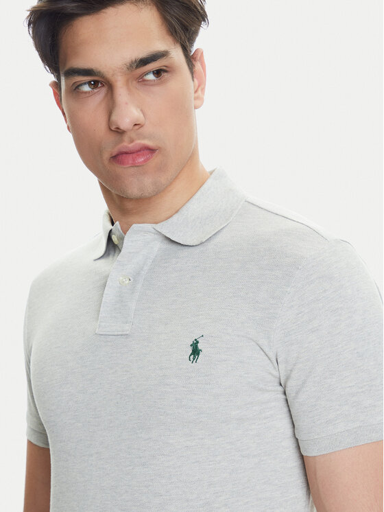 Polo Ralph Lauren Polo Ralph Lauren Polo 710536856463 Szary Slim Fit
