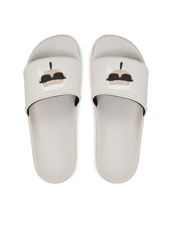 KARL LAGERFELD KARL LAGERFELD Šľapky Kondo Tred KL70905 Biela