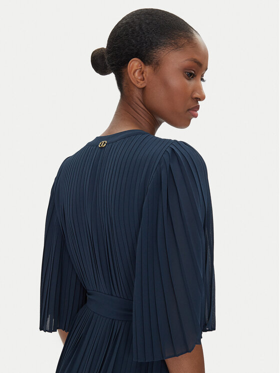 TWINSET TWINSET Koktélruha 251TP2051 Sötétkék Loose Fit