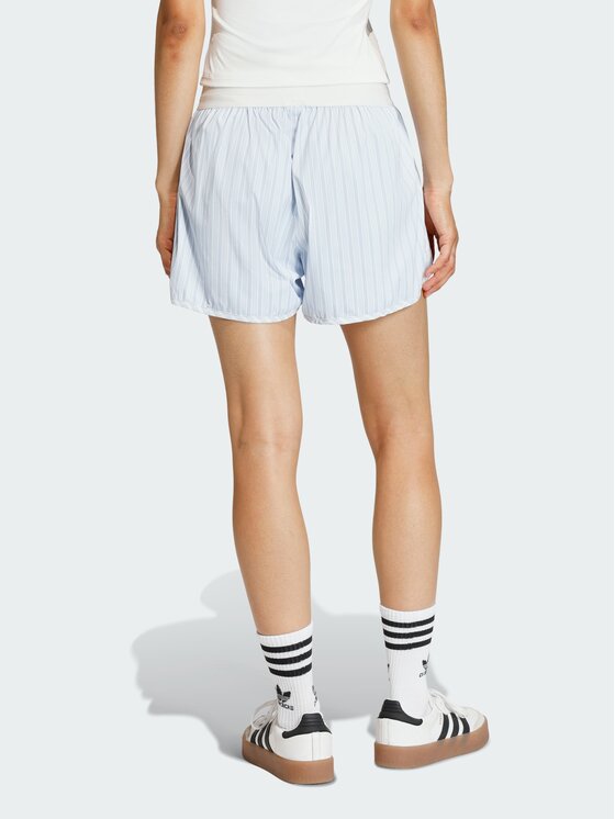 adidas adidas Szorty materiałowe 159245 Błękitny Loose Fit