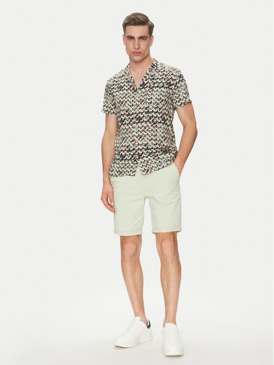 INDICODE INDICODE Košile Inramses 20-436 Barevná Regular Fit