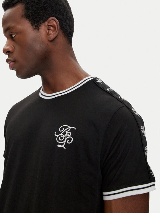 Brave Soul Brave Soul Тишърт MTS-568PALMER Черен Regular Fit