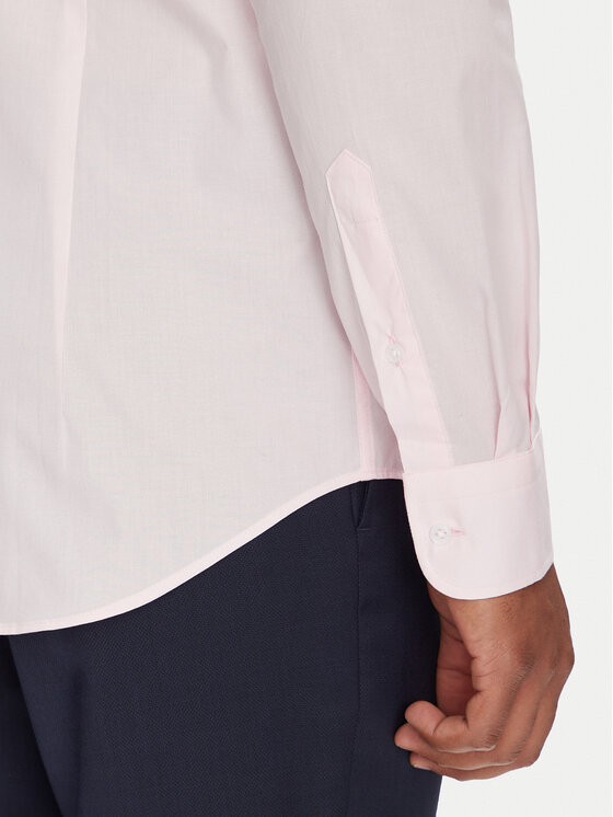 Tommy Hilfiger Tommy Hilfiger Košulja MW0MW38347 Ružičasta Slim Fit