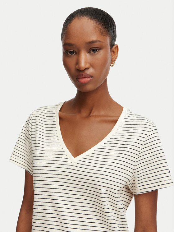 Tommy Hilfiger Tommy Hilfiger Póló WW0WW48704 Fehér Regular Fit