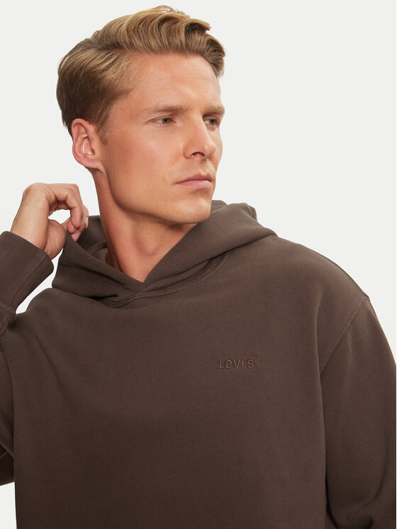 Levi's® Levi's® Μπλούζα Authentic A8435-0011 Καφέ Relaxed Fit
