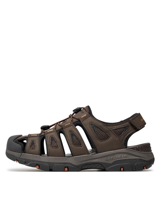 Skechers Skechers Sandały Tresmen-Outseen 204111/CHOC Brązowy