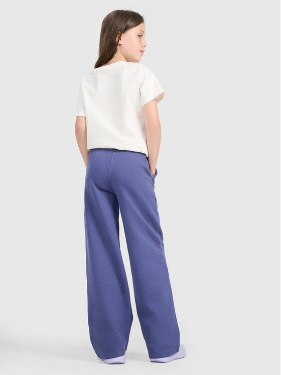 4F 4F Pantaloni da tuta 4FJRAW25TTROF1598-33S Blu Oversize
