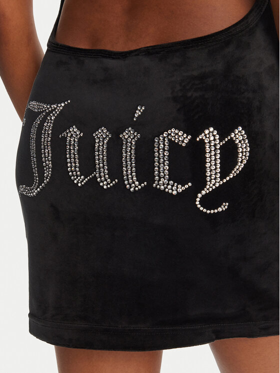 Juicy Couture Juicy Couture Kokteilinė suknelė JCWED125326 Juoda Slim Fit