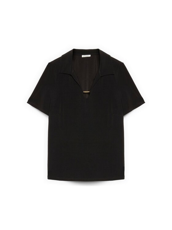 Fiorella Rubino Fiorella Rubino T-shirt G06BL008980N033 Nero Regular Fit