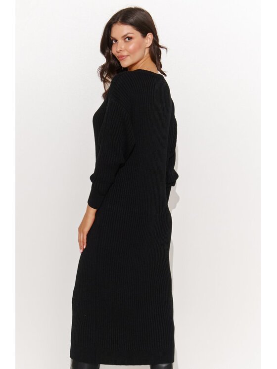 Numinou Numinou Sweter NU_S94 Czarny Regular Fit