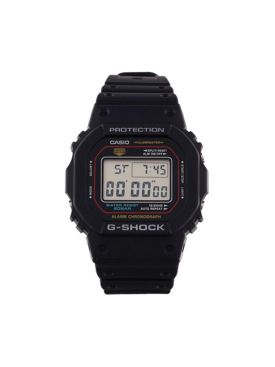 G-Shock G-Shock Ρολόι DW-5600RL-1ER Μαύρο