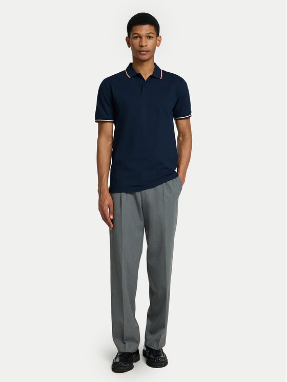 Selected Homme Selected Homme Polo marškinėliai 16095852 Tamsiai mėlyna Slim Fit