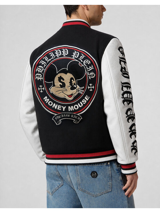 PHILIPP PLEIN PHILIPP PLEIN Bunda bomber 24533 Černá Regular Fit