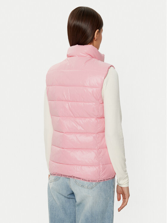 Tommy Jeans Tommy Jeans Αμάνικο Μπουφάν DW0DW19390 Ροζ Regular Fit