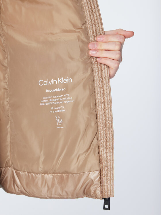 Calvin Klein Calvin Klein Žieminė striukė Essential K20K204698 Auksinė Regular Fit
