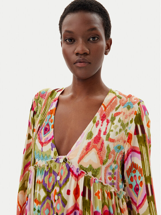 LOLA CASADEMUNT LOLA CASADEMUNT Ljetna haljina LS2516070 Šarena Relaxed Fit