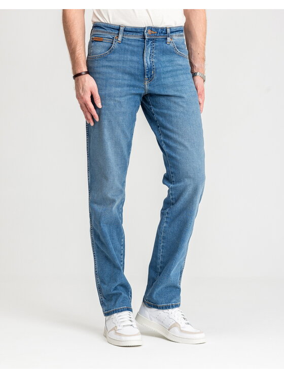 Wrangler Wrangler Jeansy TEXAS Niebieski Straight Fit
