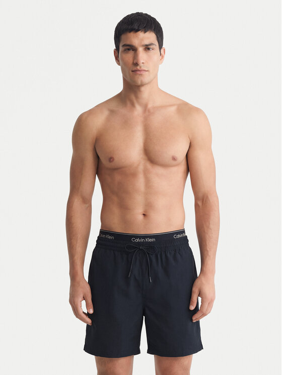 Calvin Klein Swimwear Calvin Klein Swimwear Plaukimo šortai LV00N61023 Juoda