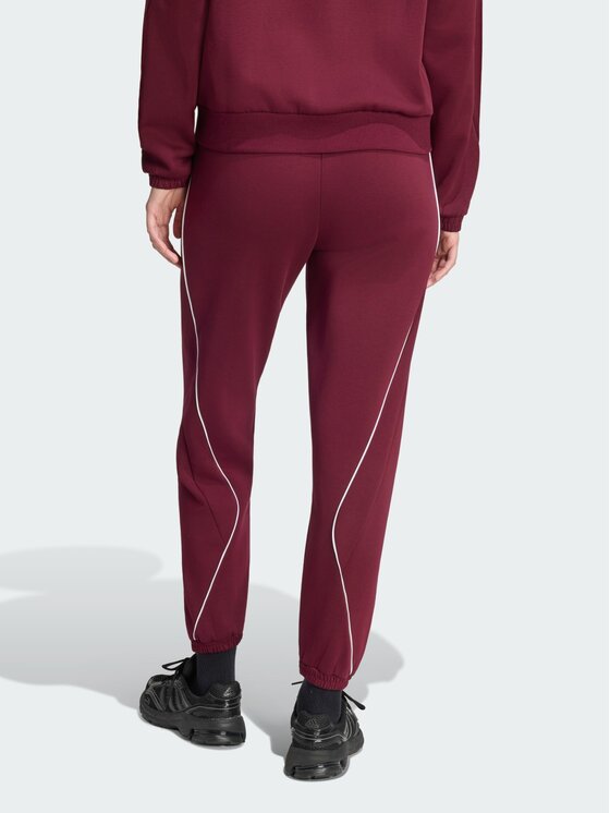 adidas adidas Joggery 167867 Bordowy Regular Fit