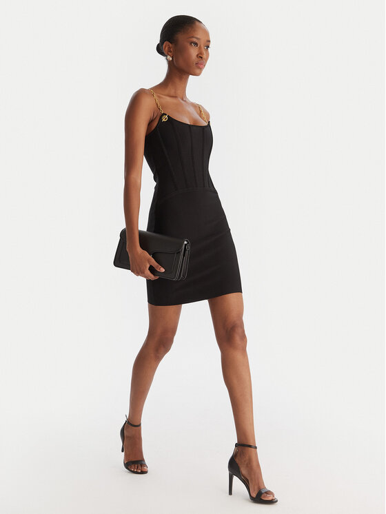 Marciano Guess Marciano Guess Kleid 5BGK09 5036Z Schwarz Slim Fit