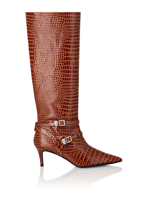 PHILIPP PLEIN PHILIPP PLEIN Kozaki 26651 Brązowy