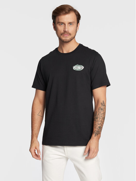 Converse Converse T-Shirt Sticker Graphic 10023793-A02 Μαύρο Standard Fit