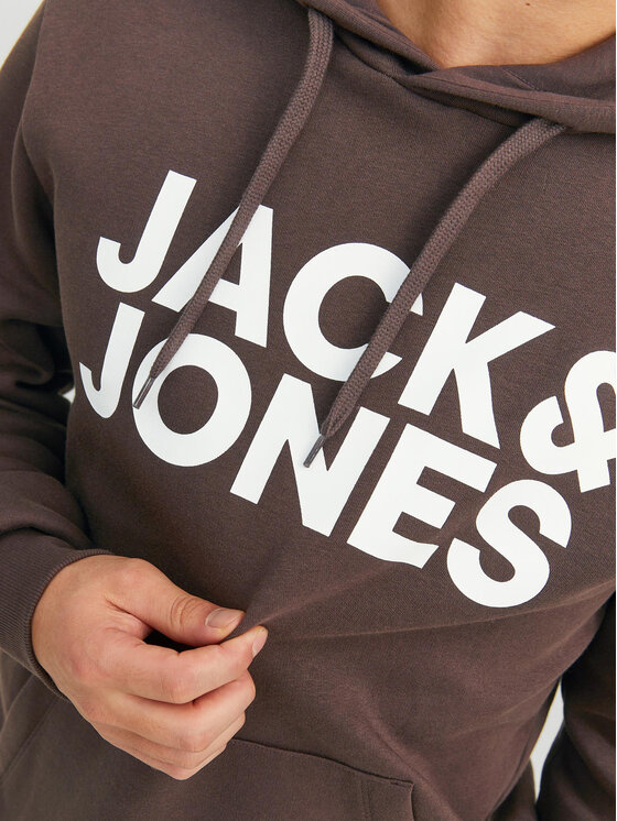 Jack&Jones Jack&Jones Felpa Corp 12152840 Marrone Standard Fit