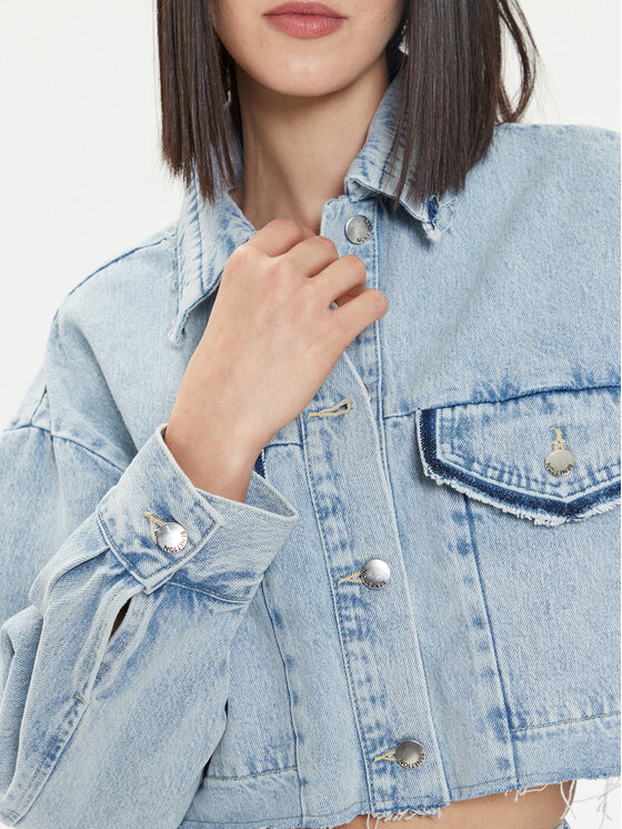 United Colors Of Benetton United Colors Of Benetton Giacca di jeans 26JTDN05M Blu Regular Fit