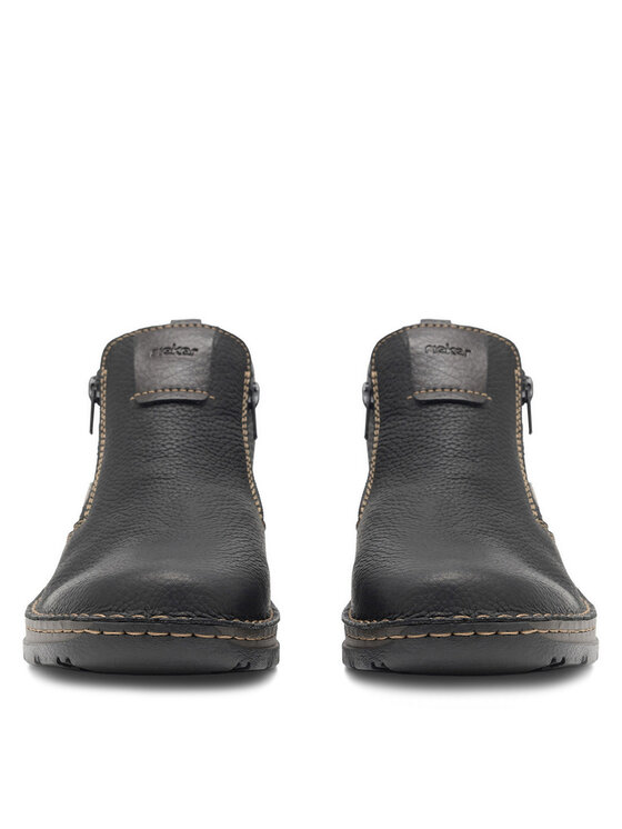 Rieker Rieker Schnürschuhe 05398-00 Schwarz