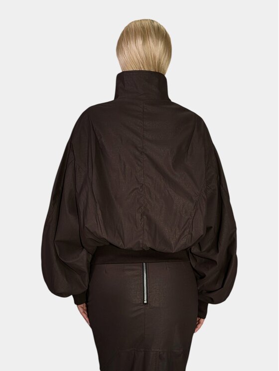 MADE BY SOCIETY MADE BY SOCIETY Kurtka anorak Jacheta KAIA - J27659 Brązowy Basic Fit