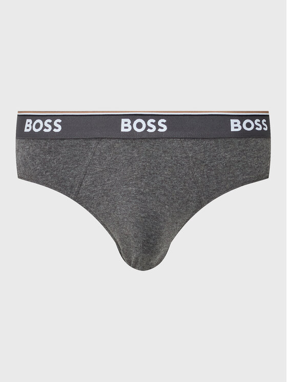 BOSS Boss Set od 3 para muških slip gaća Power 50475273 Šarena