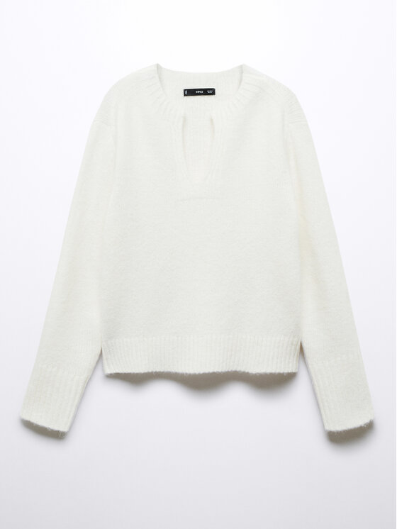 Mango Mango Sweater Nieves 57005808 Fehér Regular Fit