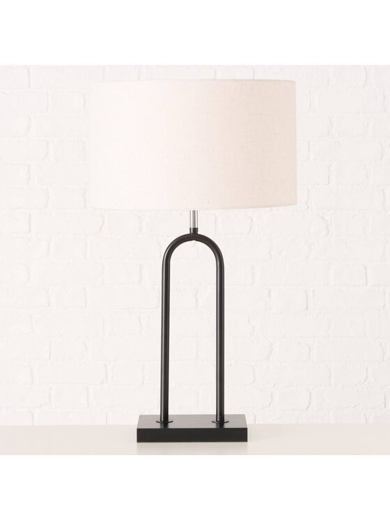 MIAhome MIAhome Lampa stołowa 65x38 cm NIEVES Czarny