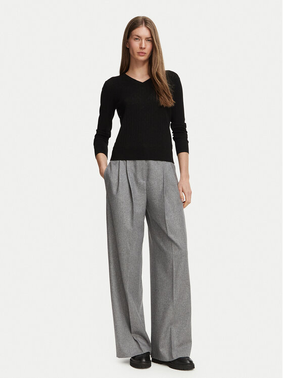 Calvin Klein Calvin Klein Пуловер LV044H300G Черен Regular Fit