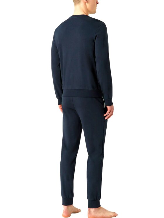 Emporio Armani Underwear Emporio Armani Underwear Pigiama Gift box Pj set Emporio Armani interlock Blu scuro