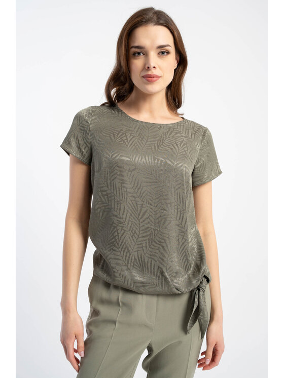 CLICK CLICK Μπλουζάκι 10-6837 Πράσινο Regular Fit