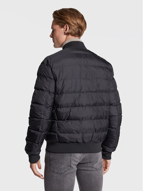 J.Lindeberg J.Lindeberg Kurtka bomber Dwayne FMOW06391 Czarny Regular Fit