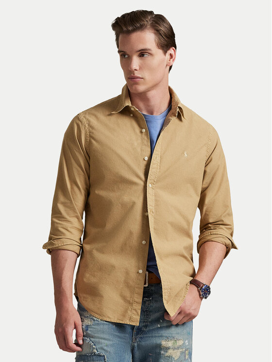 Polo Ralph Lauren Polo Ralph Lauren Сорочка 710805564505 Бежевий Regular Fit