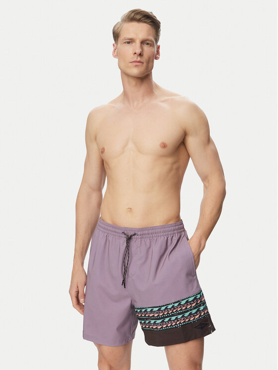 Billabong Billabong Ujumisšortsid Burleigh 17 EBYJV00142 Lilla Regular Fit