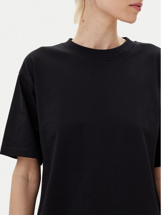 KARL LAGERFELD KARL LAGERFELD Sukienka codzienna A1W13001 Czarny Regular Fit