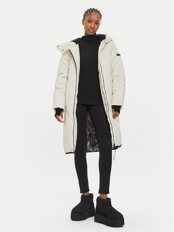 Frieda & Freddies Frieda & Freddies Зимно яке 3839 Екрю Regular Fit