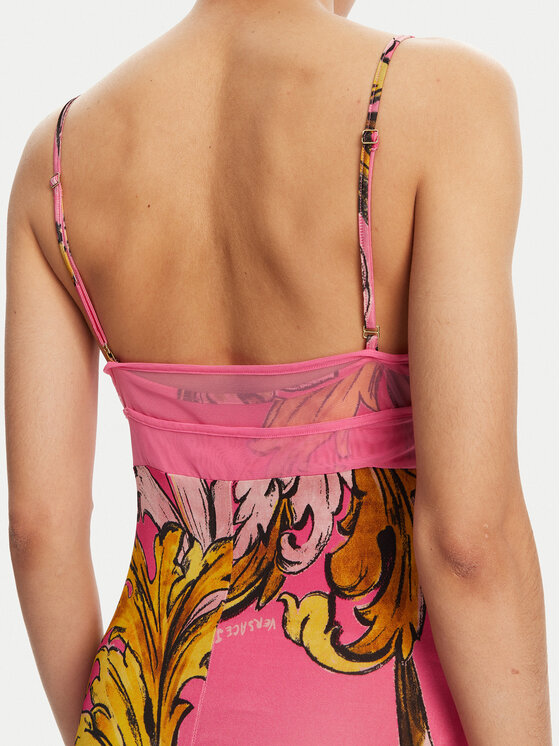 Versace Jeans Couture Versace Jeans Couture Sommerkleid 78HAO900 Rosa Regular Fit