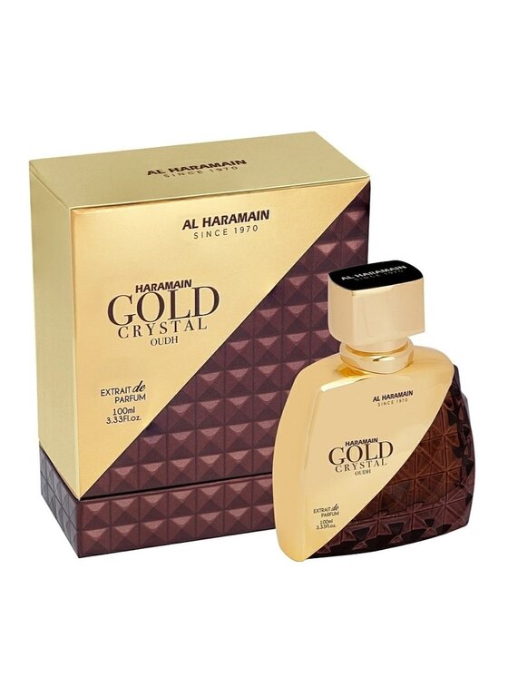 Al Haramain Al Haramain Gold Crystal Oudh Perfumy