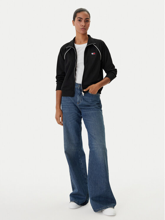 Tommy Jeans Tommy Jeans Bluza Badge DW0DW21930 Czarny Regular Fit