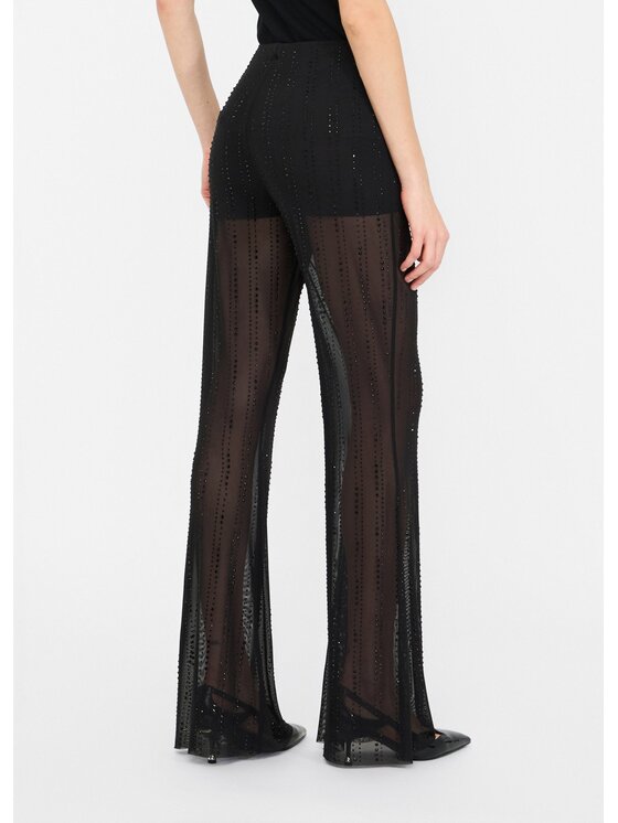 Liu Jo Liu Jo Pantalone da abito CF5053J496622222 Nero Regular Fit